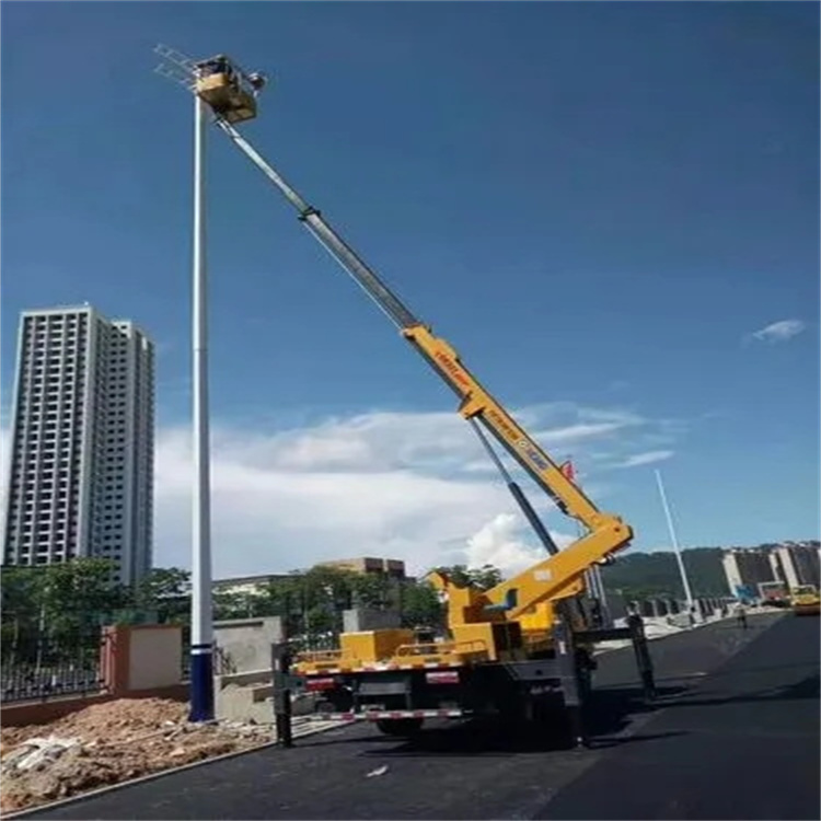 昌化镇维修路灯的曲臂升降车出租