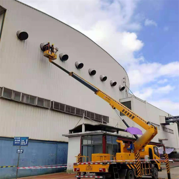 昌化镇高空作业车出租服务：专业广告牌安装解决方案